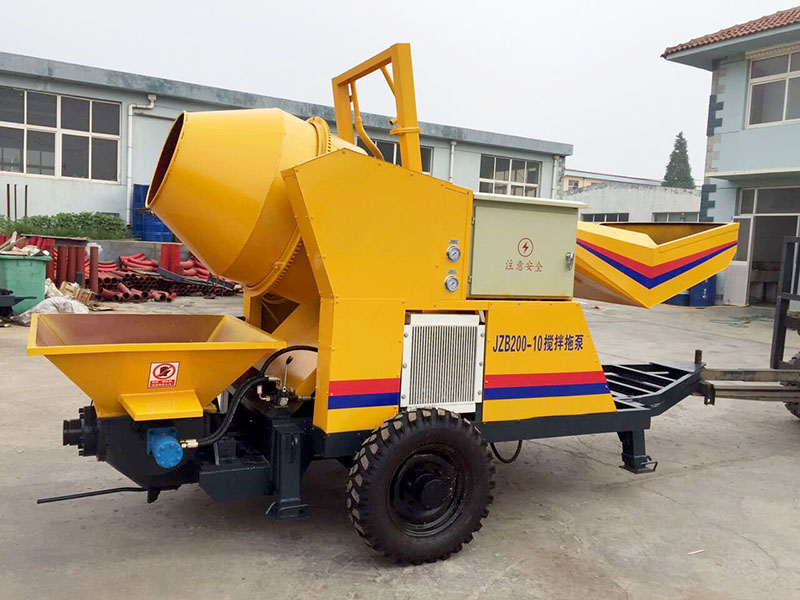 mobile concrete pump