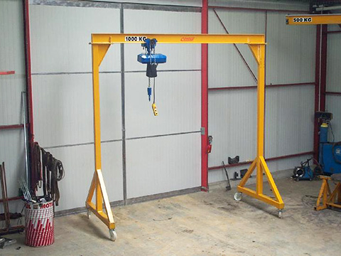 small workshop gantry crane supplier