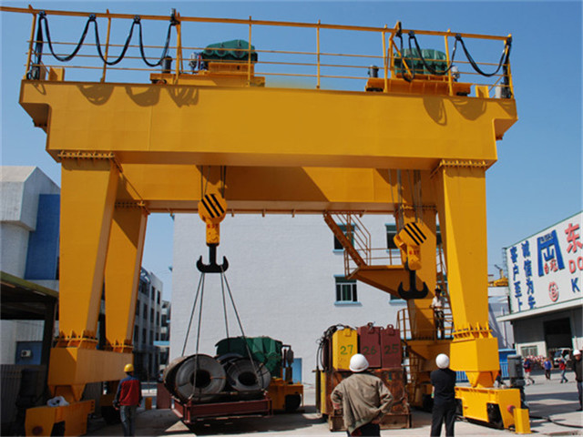 Price 50 tons double girder gantry crane