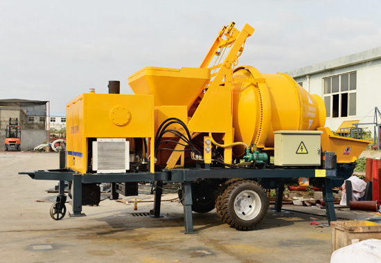 Diesel Concrete Mixer Pump For Sale