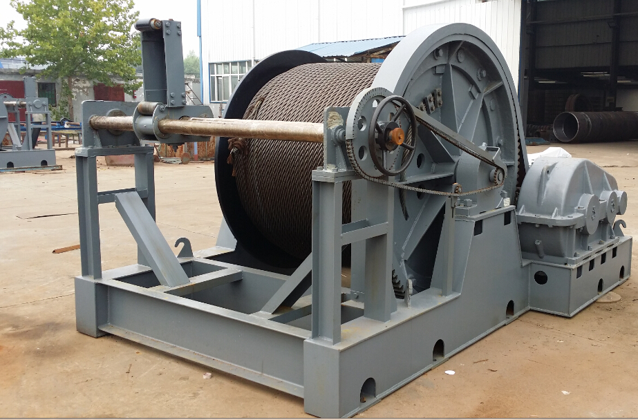 electric winch with rope guider for sale