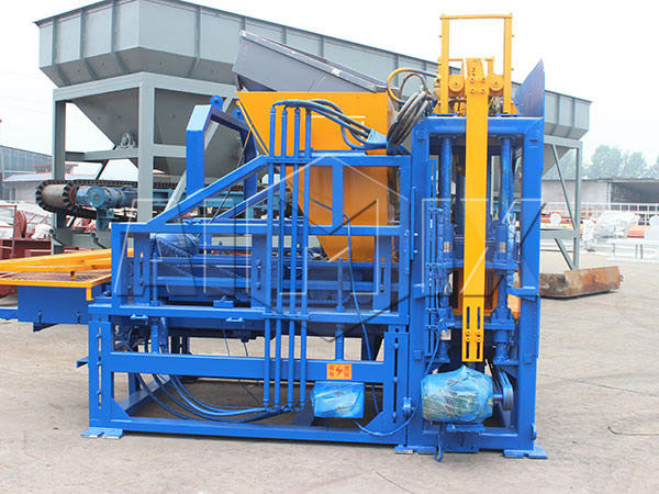 concrete block making machine