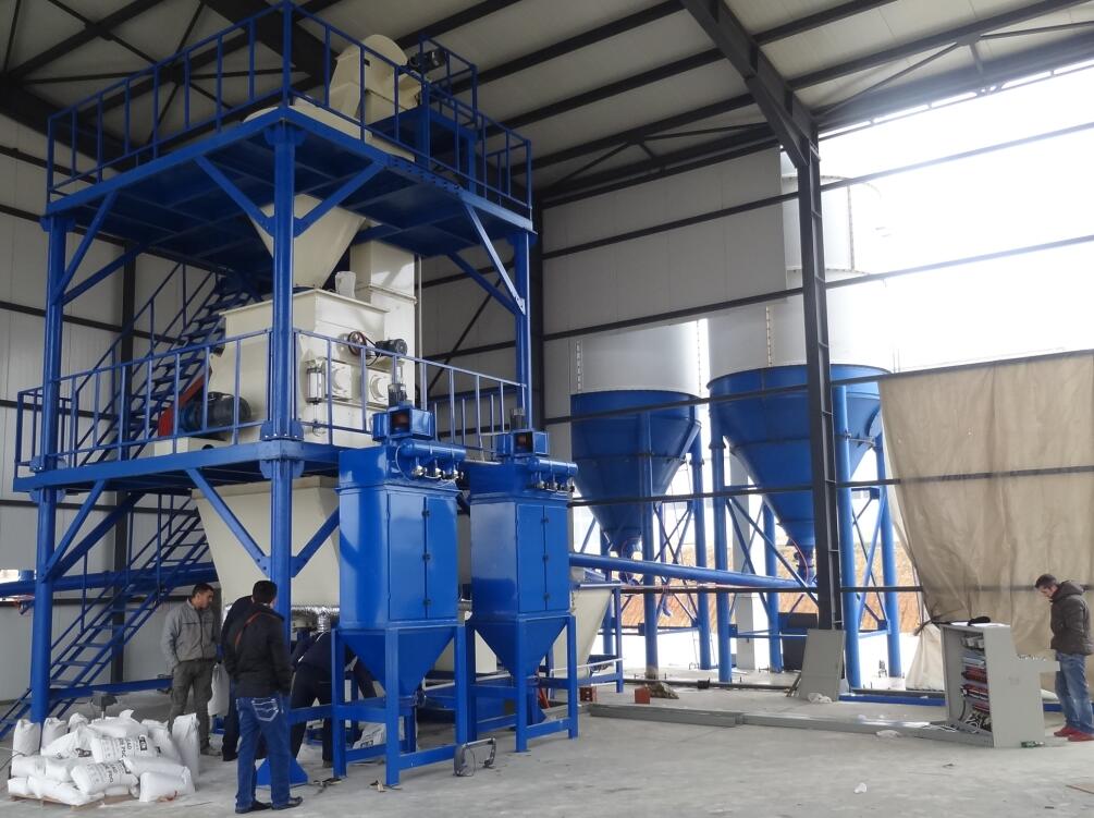 dry mortar production line