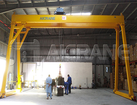 double girder gantry crane 