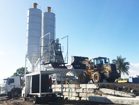 Stationary Concrete Batching Plant For Sale