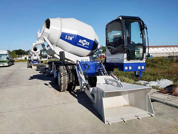 3.5 self-loading concrete mixer truck to Bataan Philippines