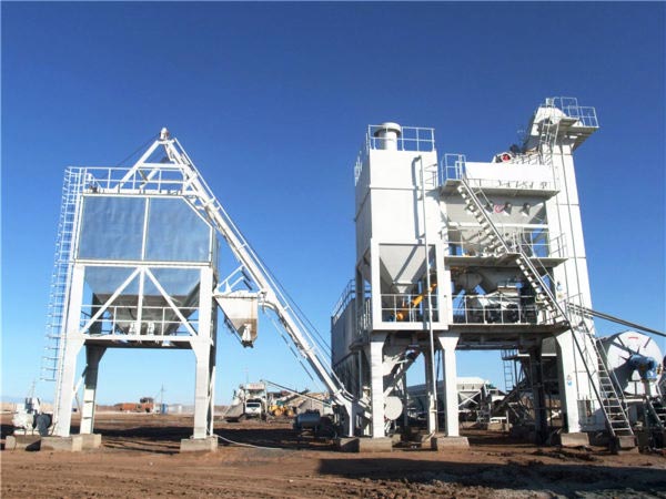 stationary type asphalt plant