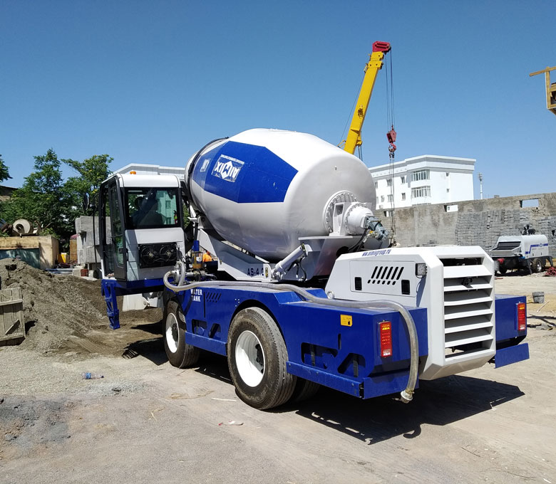 AS-3.5 Self Loading Rough Terrain Concrete Mixer