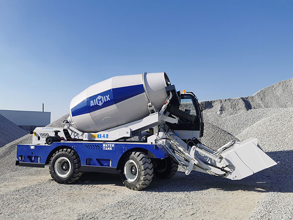 Why You Should Buy a  Self-Loading Concrete Mixer