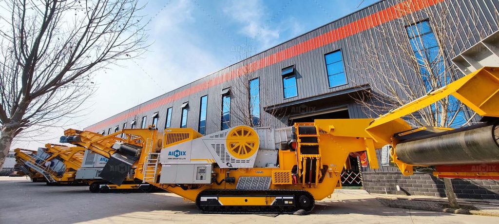 mobile jaw tipe limestone crusher