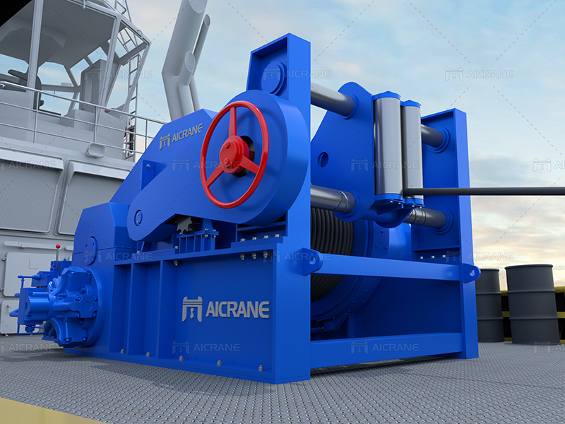 Marine Hydraulic Towing Winch