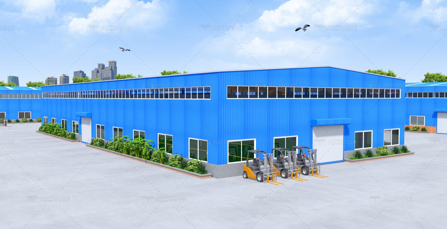 steel structure warehouse building
