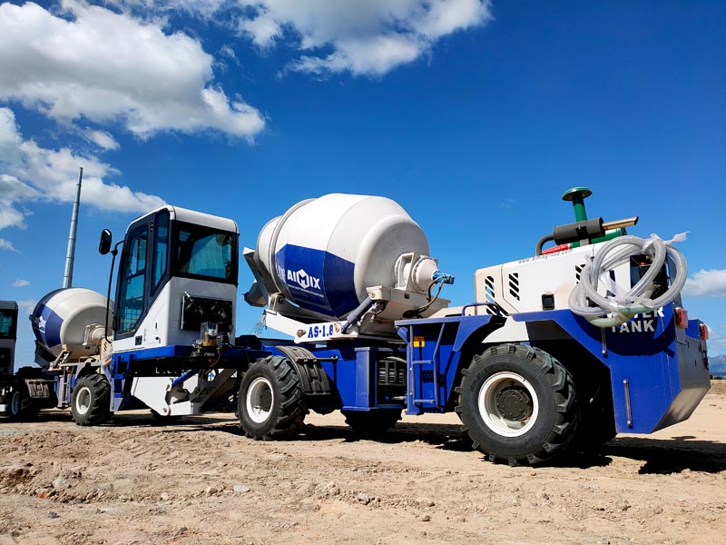 AS-1.8 Mini Self Loading Concrete Mixer